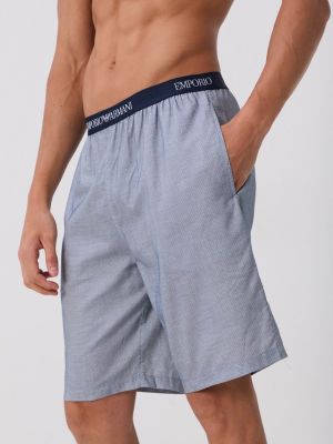 Пижама с принт Emporio Armani Underwear бяло