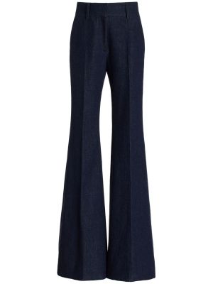 Pantaloni Gabriela Hearst albastru