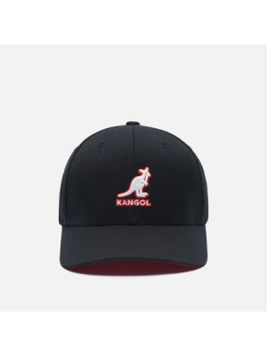 Шерстяная кепка Kangol черная