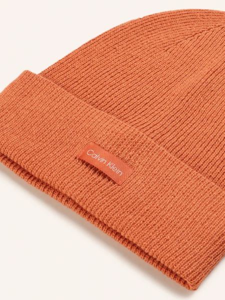 Кепка Calvin Klein оранжевая