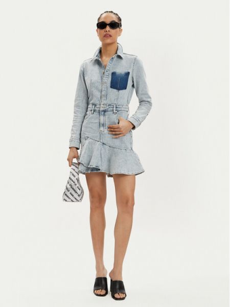 Джинсова сукня Karl Lagerfeld Jeans