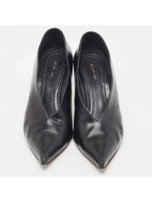 Calzado de cuero Celine Vintage negro