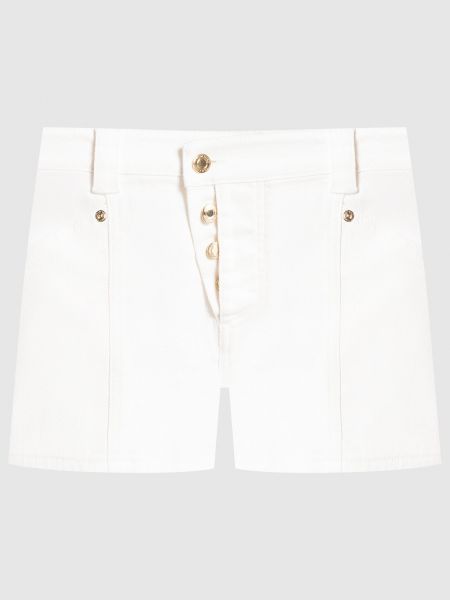 Білі джинсові шорти Tom Ford