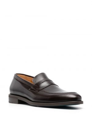 Nahast loafer-kingad Ps Paul Smith pruun