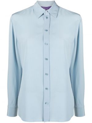 Camisa con botones Ralph Lauren Collection azul