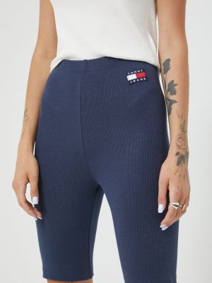 Панталон с висока талия с апликация Tommy Jeans