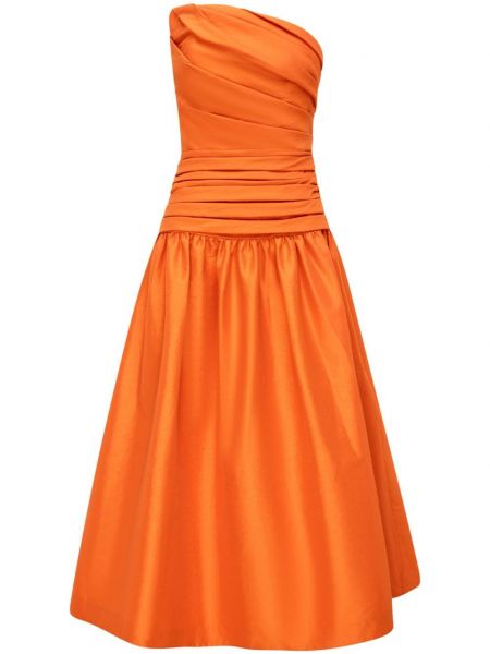 Midi šaty Rachel Gilbert oranžové