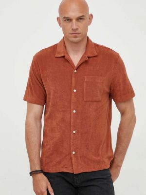 Рубашка Gap коричневая