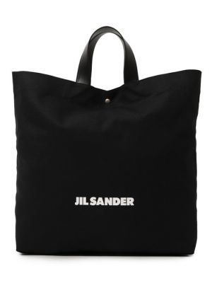 Сумка шоппер Jil Sander черная