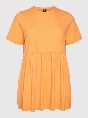 Φόρεμα Vero Moda Curve πορτοκαλί