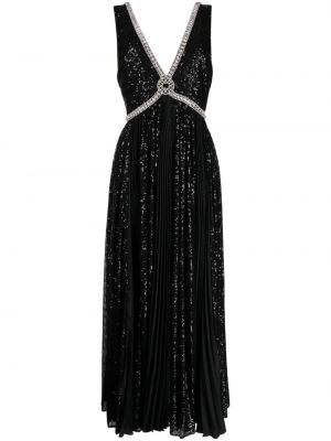 Вечерна рокля с пайети Elie Saab черно