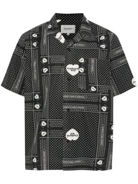 Bavlněné tričko se srdcovým vzorem Carhartt Wip