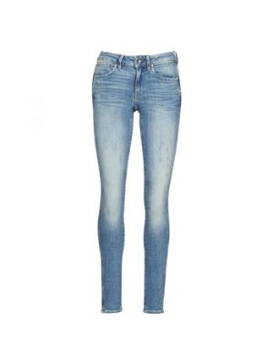 Jeans skinny con cerniera con motivo a stelle G-star Raw blu