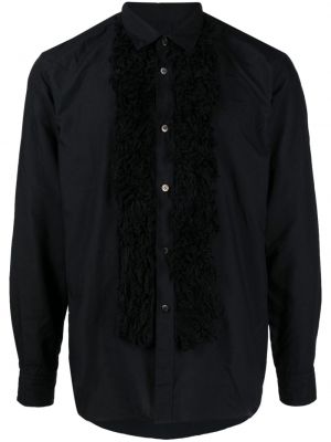 Marškiniai su kailiu Comme Des Garçons Homme Plus juoda
