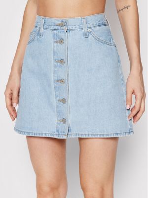 Džínová sukně Levi's - modrá