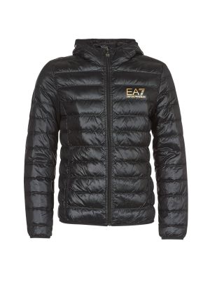 Pernata prijelazna jakna Ea7 Emporio Armani crna