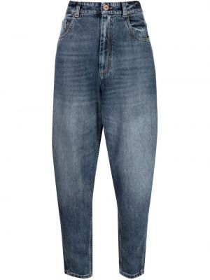 Jeans 7/8 Brunello Cucinelli blå