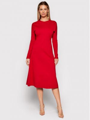 Priliehavé šaty Liviana Conti červená
