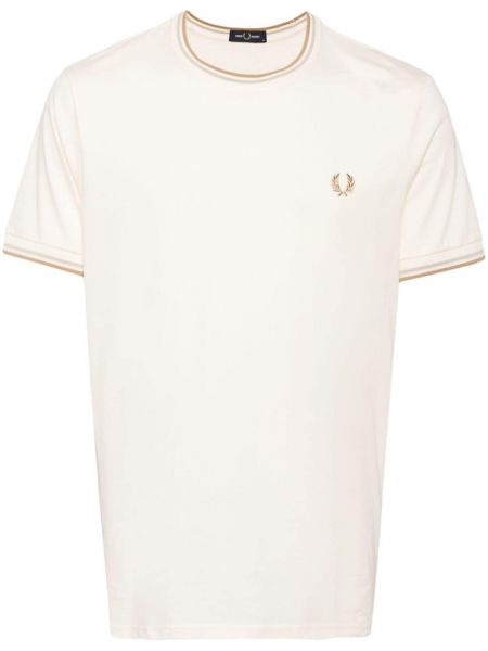 Pamuk işlemeli tişört Fred Perry