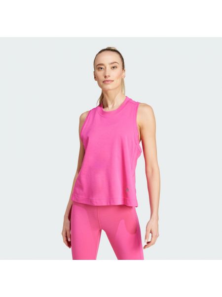 Sportiniai marškinėliai be rankovių Adidas By Stella Mccartney rožinė