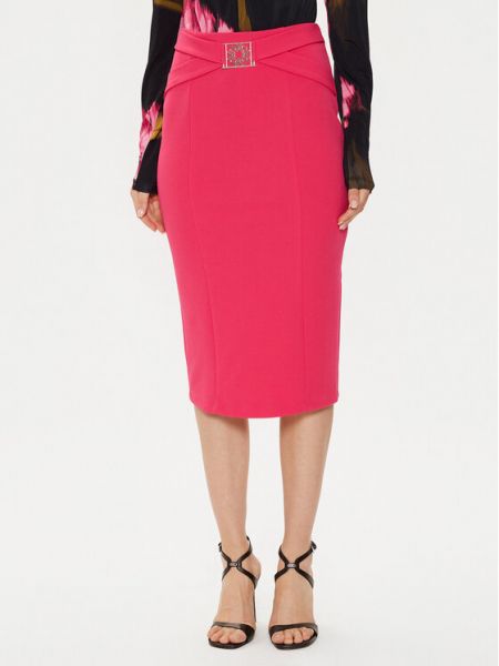 Slim fit pouzdrová sukně Rinascimento růžové