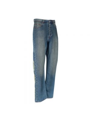 Straight jeans Magliano blau