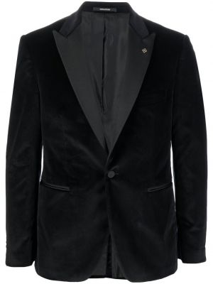 Montert lang blazer Tagliatore svart