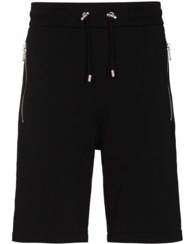 Pantalones cortos deportivos Balmain negro