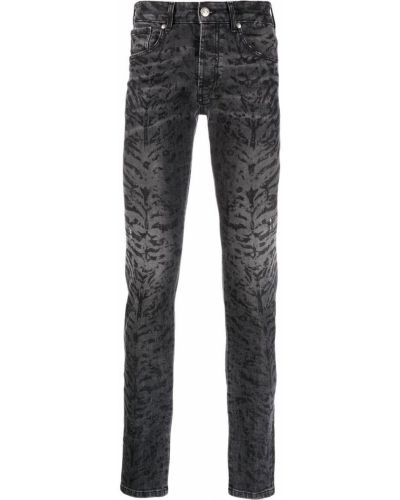 Slim fit skinny fit-jeans John Richmond grå