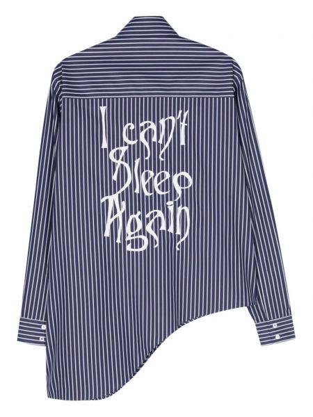 Chemise avec imprimé slogan à imprimé Ssheena