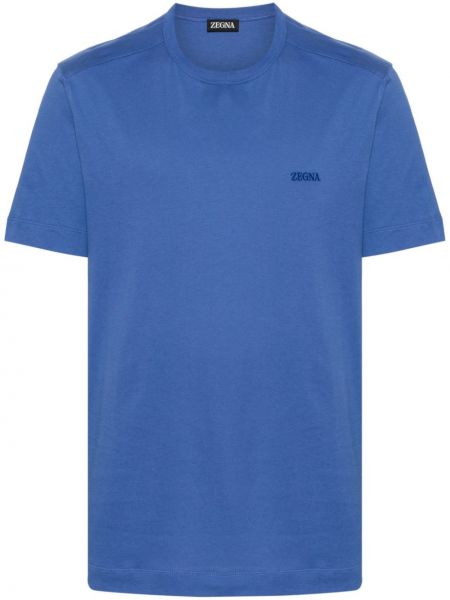 T-shirt Zegna blu