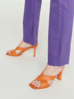 Domáce papuče Trendyol oranžová