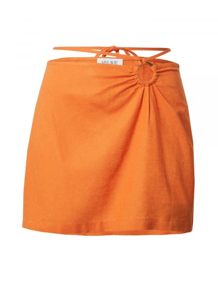 Suknja Mylavie narančasta