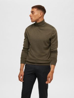 Pull col roulé Selected Homme