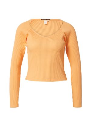 Marškinėliai Qs By S.oliver oranžinė