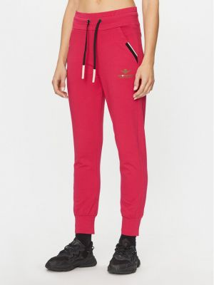Sportovní kalhoty Aeronautica Militare růžové