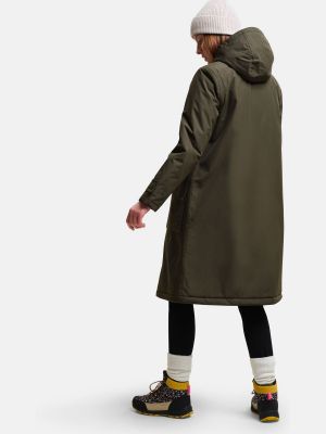 Длинное пальто Regatta зеленый