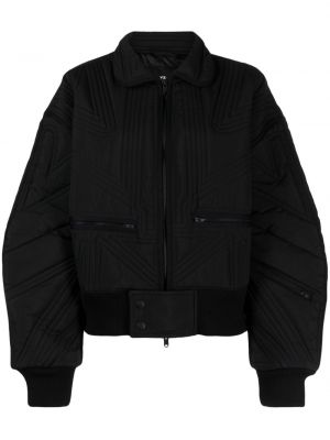 Pikowana kurtka puchowa Y-3 czarna