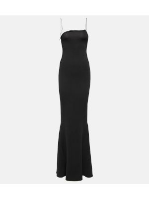 Sukienka długa Jacquemus czarna