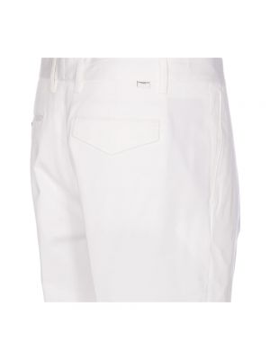 Pantalones chinos Paolo Pecora blanco