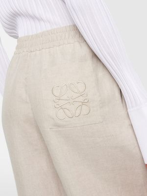 Pantaloni culottes de in Loewe bej