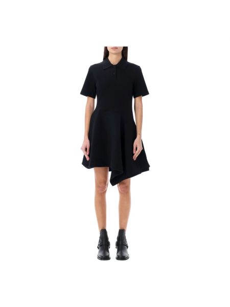 Sukienka mini asymetryczna Jw Anderson czarna