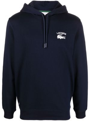 Hoodie Lacoste blå