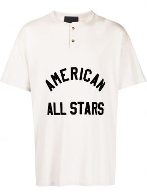 Camiseta de estrellas Fear Of God marrón