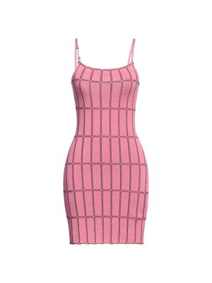 Платье мини Jacquemus розовое