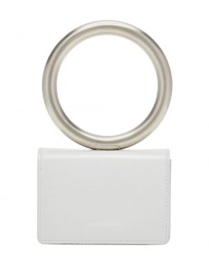 Pochette en cuir Ferragamo blanc