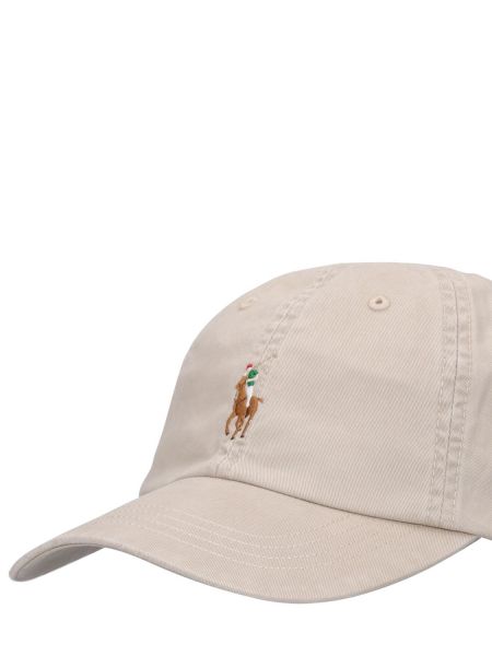 Hut aus baumwoll Polo Ralph Lauren beige