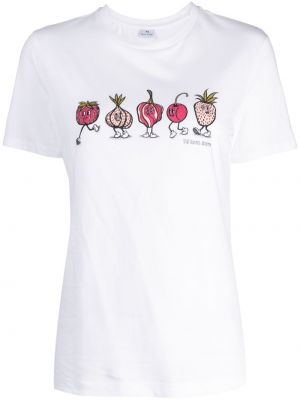 T-shirt con stampa Ps Paul Smith bianco