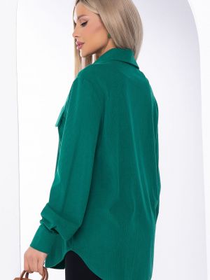 Рубашка Lt Collection зеленая