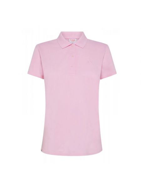 Poloshirt mit kurzen ärmeln Sun68 pink